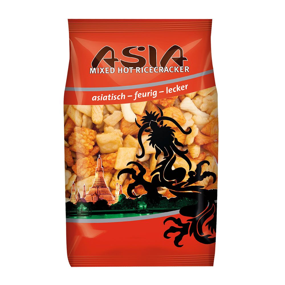 XOX Asia Snack Bag – 14 Snacks in bestickter Tasche