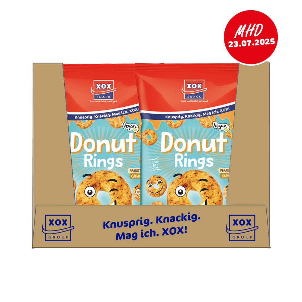 XOX Donut Rings 110g - MHD Karton 23.07.2025