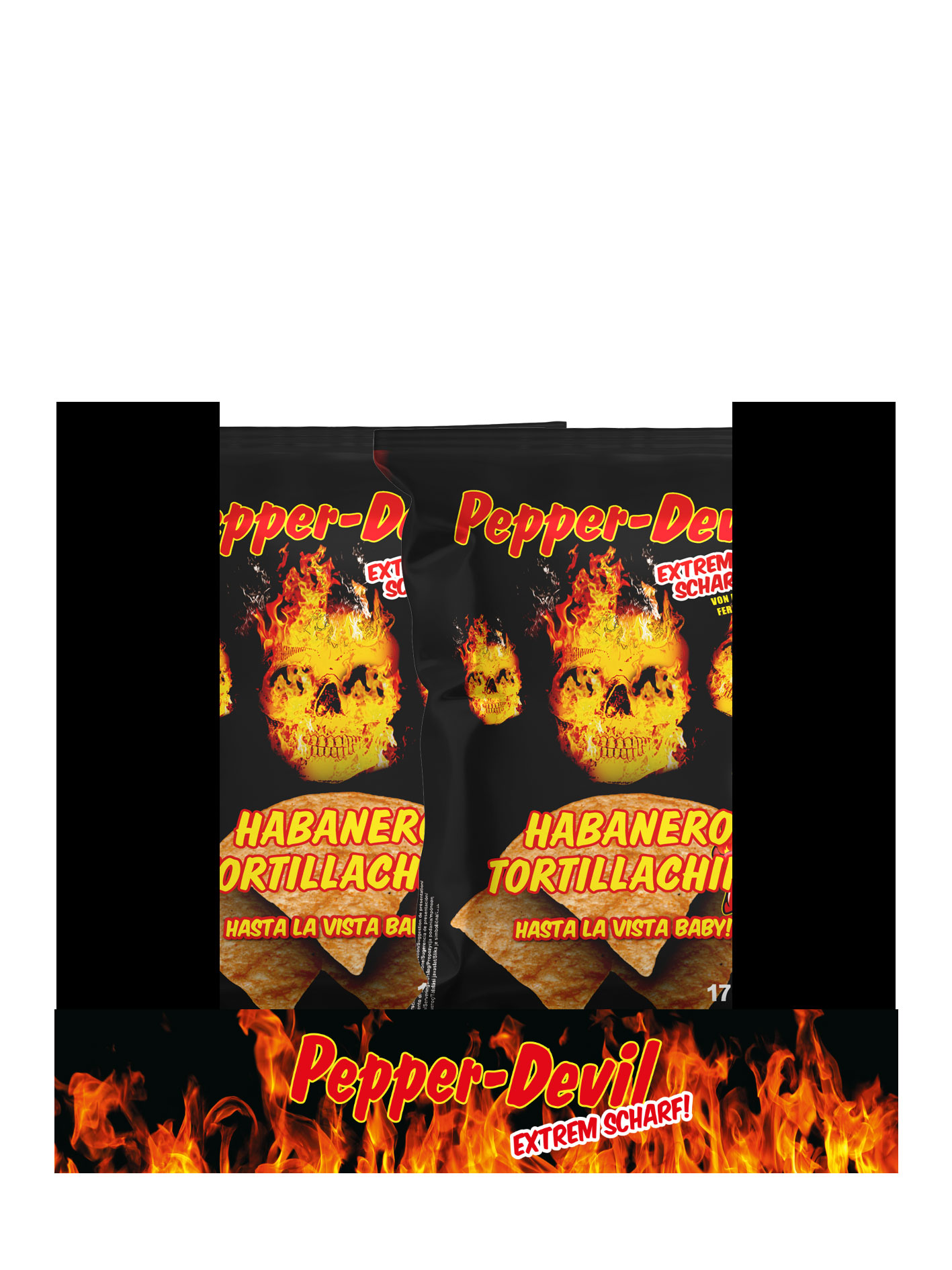 Pepper Devil Habañero Tortillachips 175g