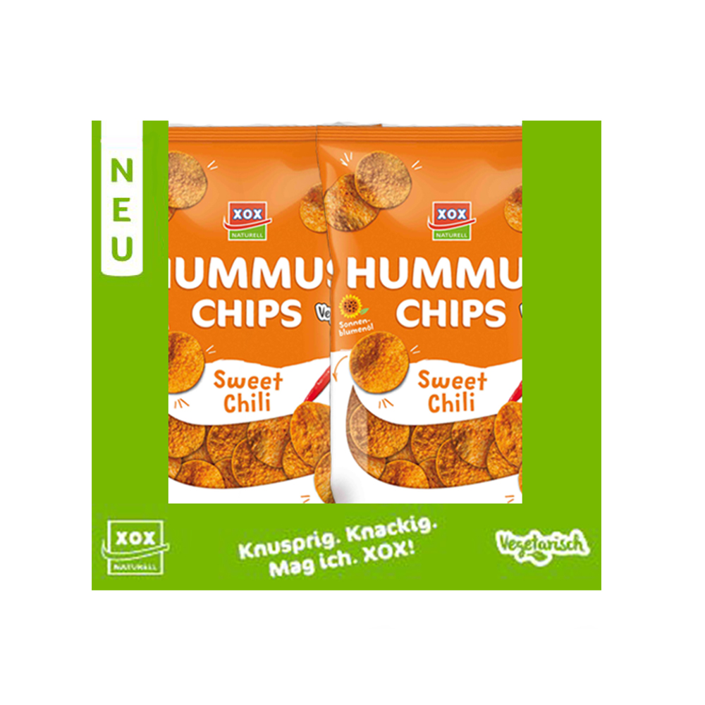 XOX Hummus Sweet Chili 90g