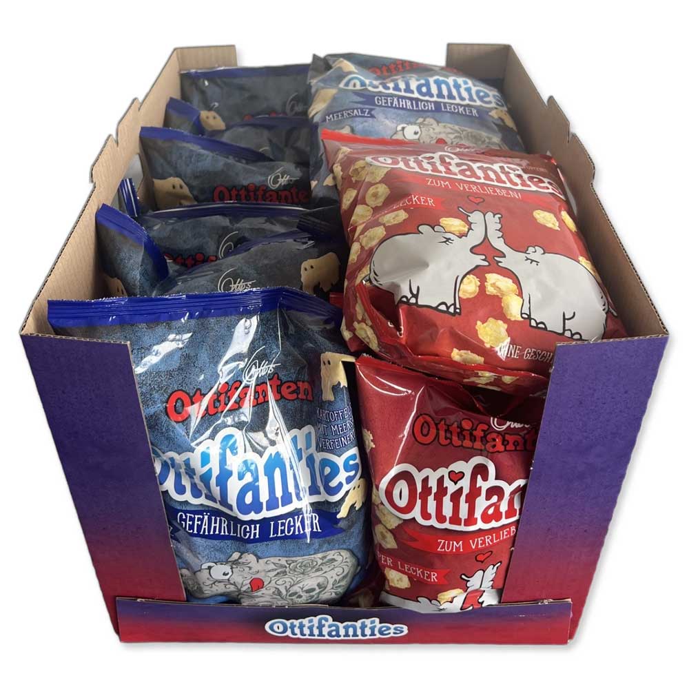Ottifanten Box  TikTok Exclusive  14 Tüten Kult-Snacks