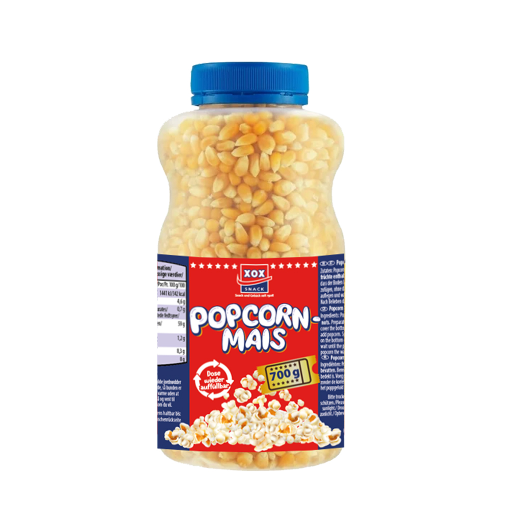 XOX Popcorn Mais Dose 700g  Palette