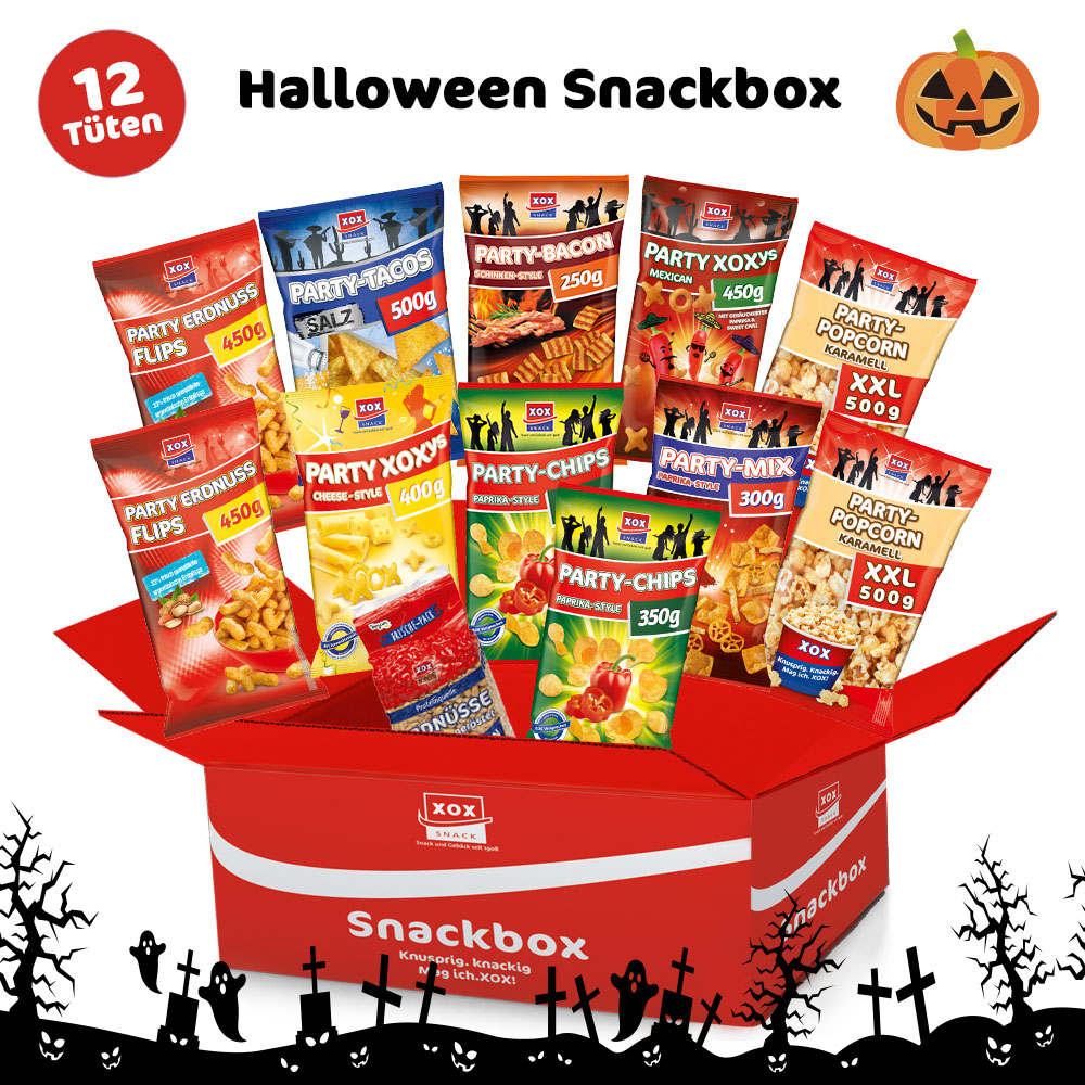 XOX Halloween Snackbox XOX Halloween Snackbox