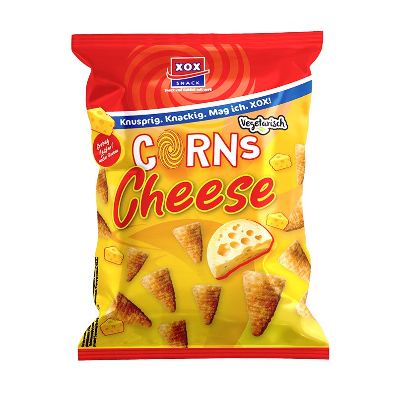 XOX Corns Nacho Cheese 85g
