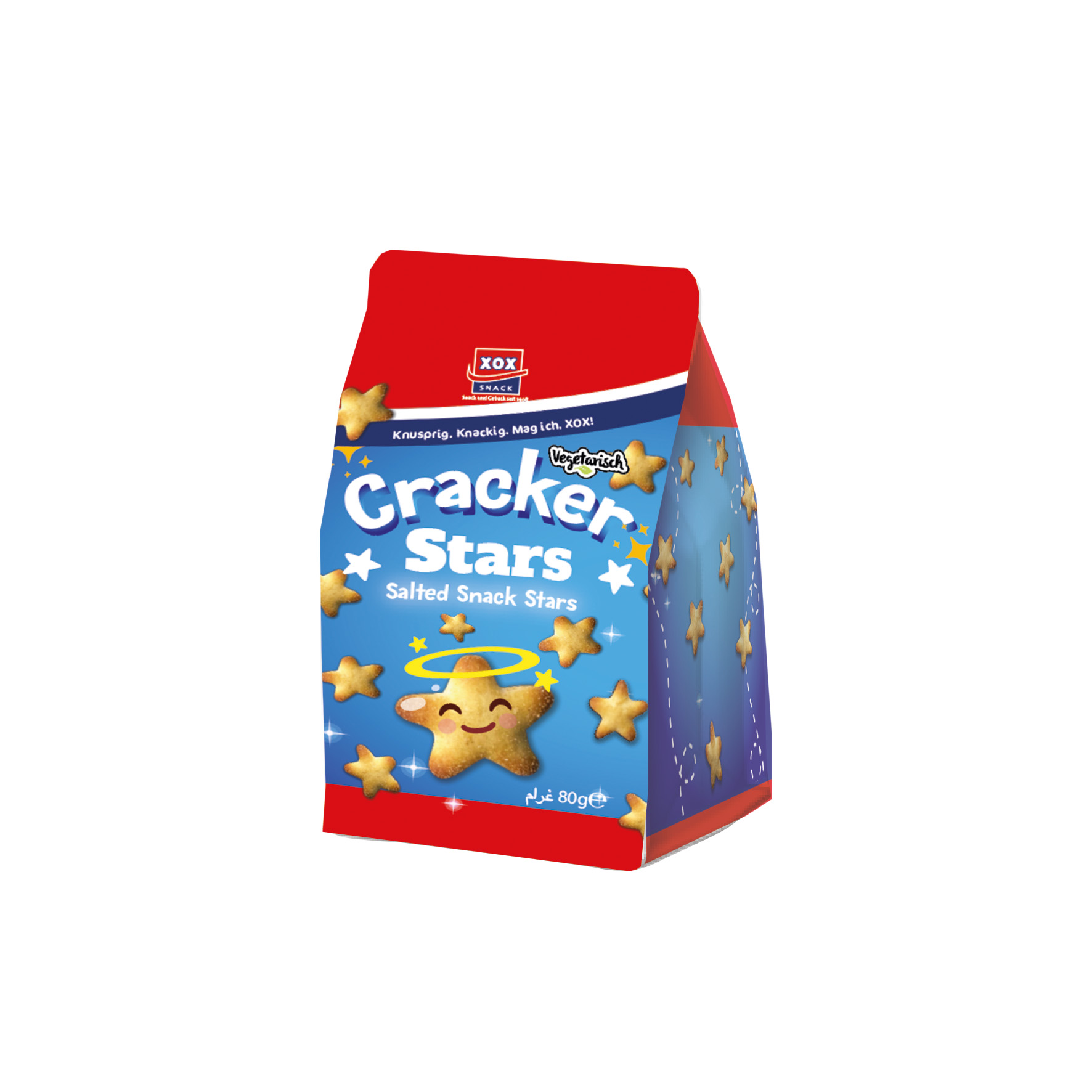 XOX Star Crackers 80g