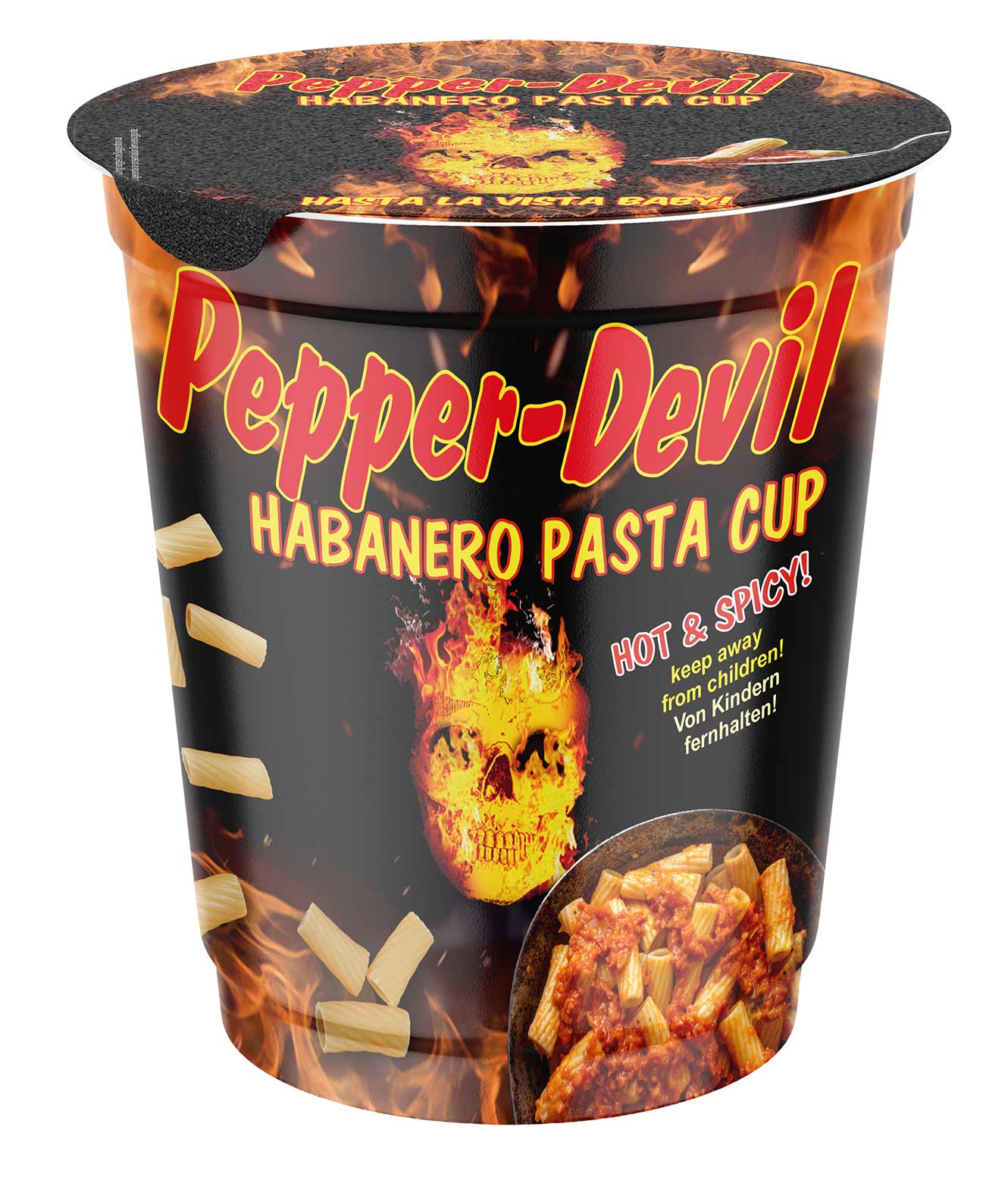 Pepper Devil Pasta Cup Becher