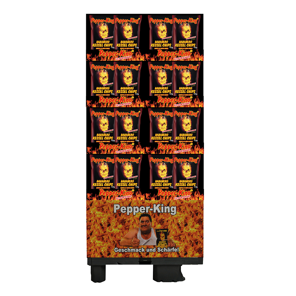 Pepper King Habanero 3fach sortierte Palette