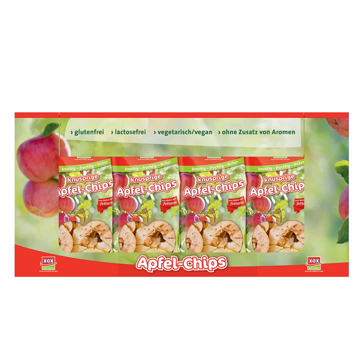 XOX Apfelchips Jonathan 100g