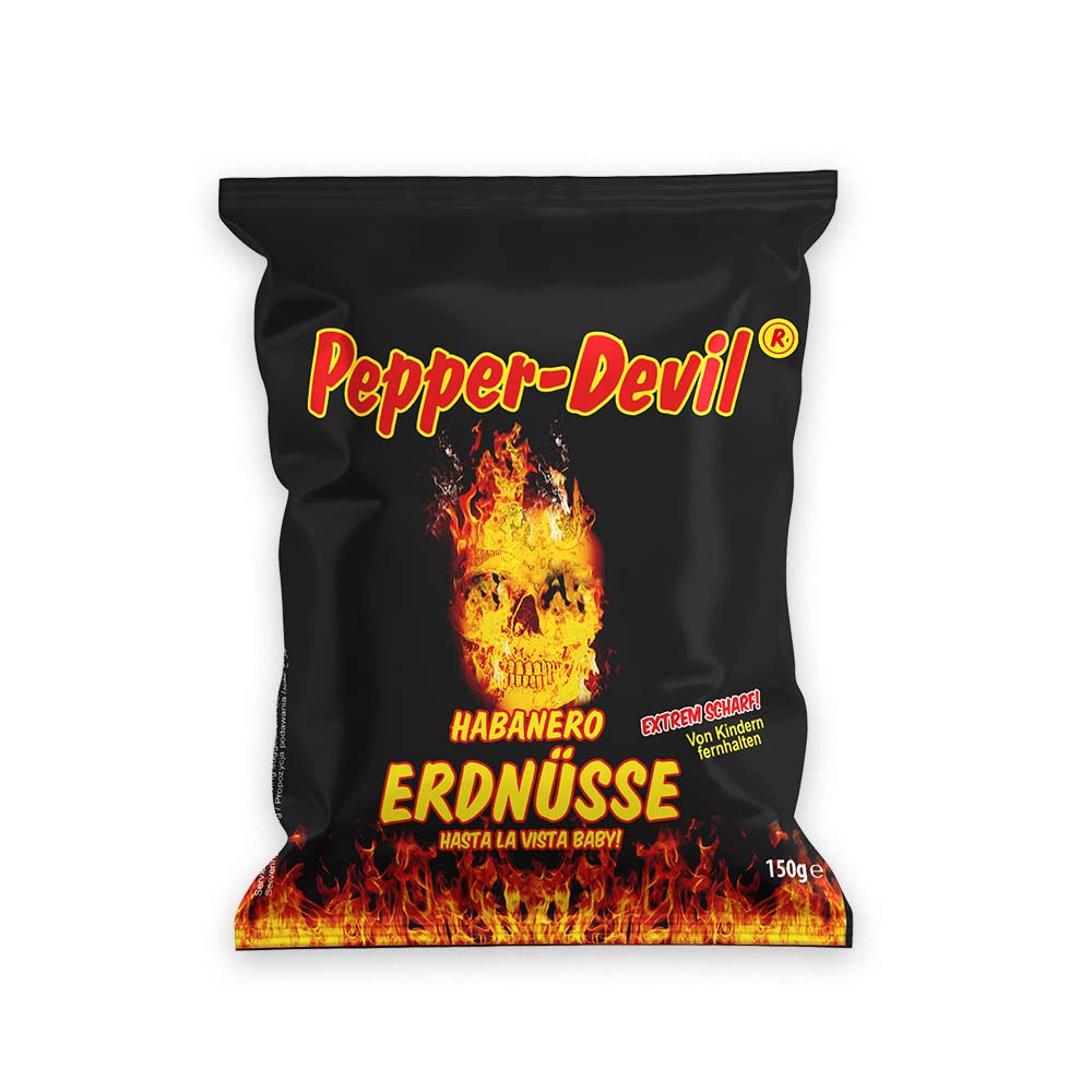 Pepper Devil Habañero Erdnüsse 150g