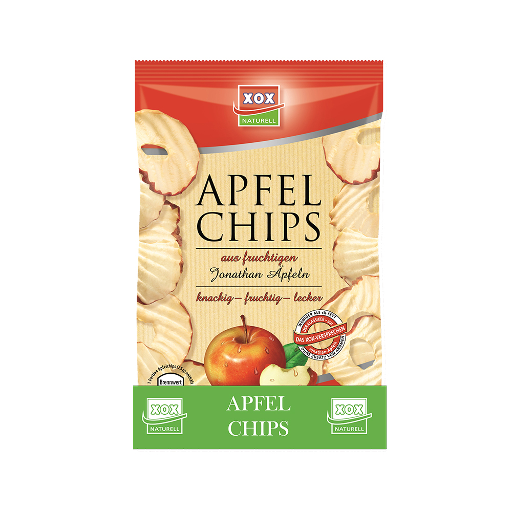 XOX Apfelchips Jonathan 40g