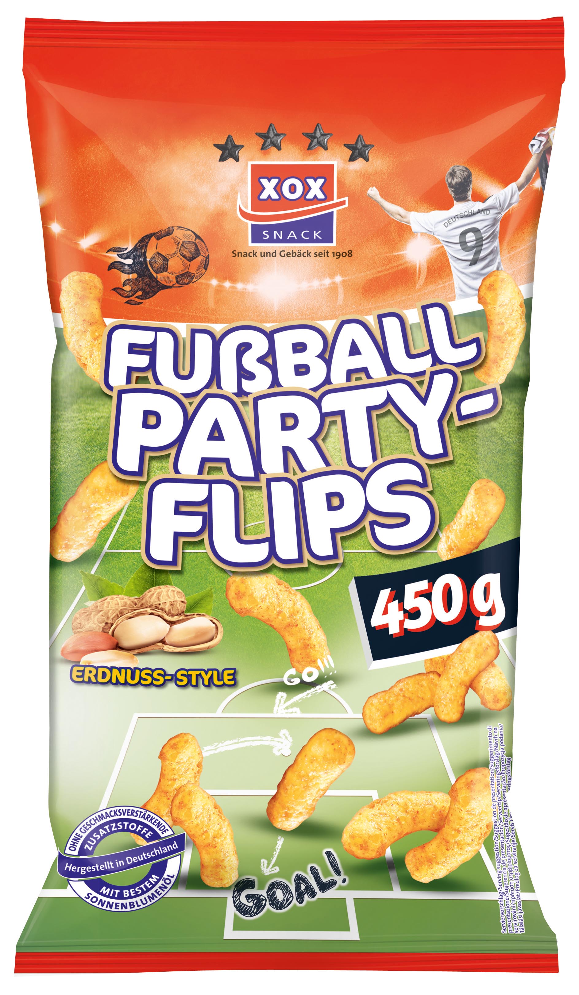 XOX Fußball Party-Flips 450g