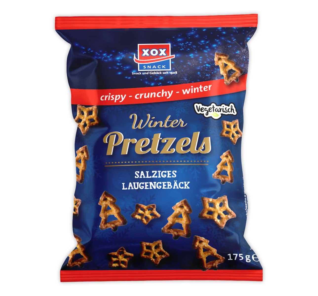 XOX Winter Pretzels 175g Tüte