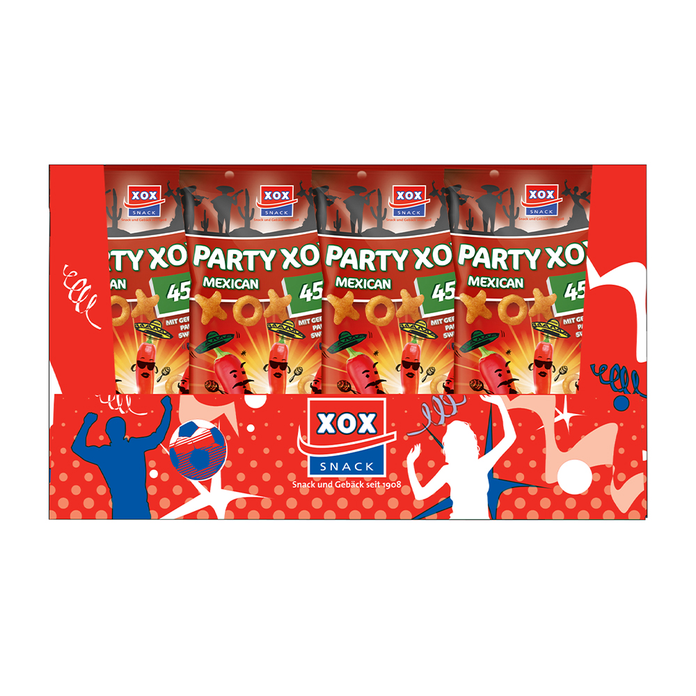 XOX Party-XOXys Mexican-Style 450g