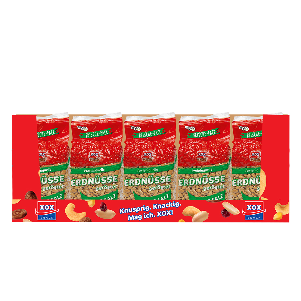 XOX Erdnüsse ungesalzen 1000g