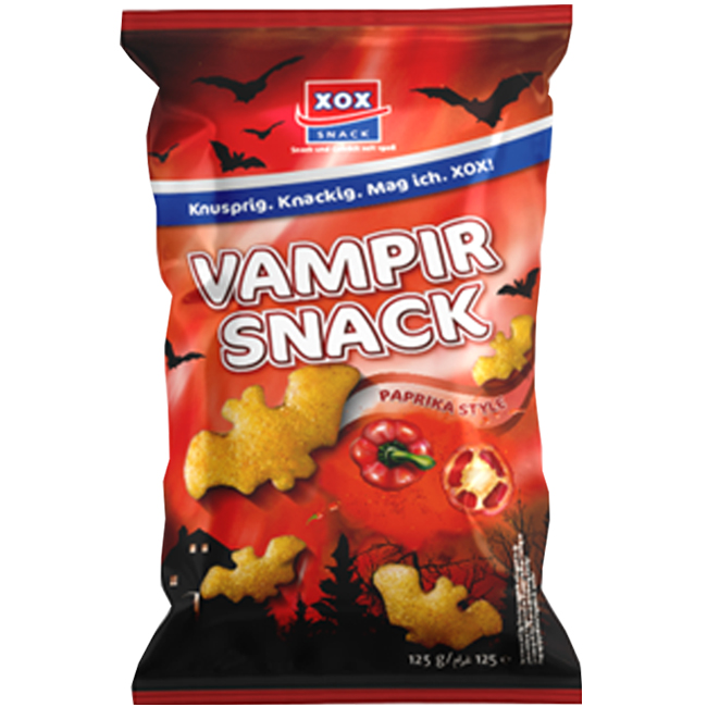 XOX Vampir Snack Paprika 100g Tüte