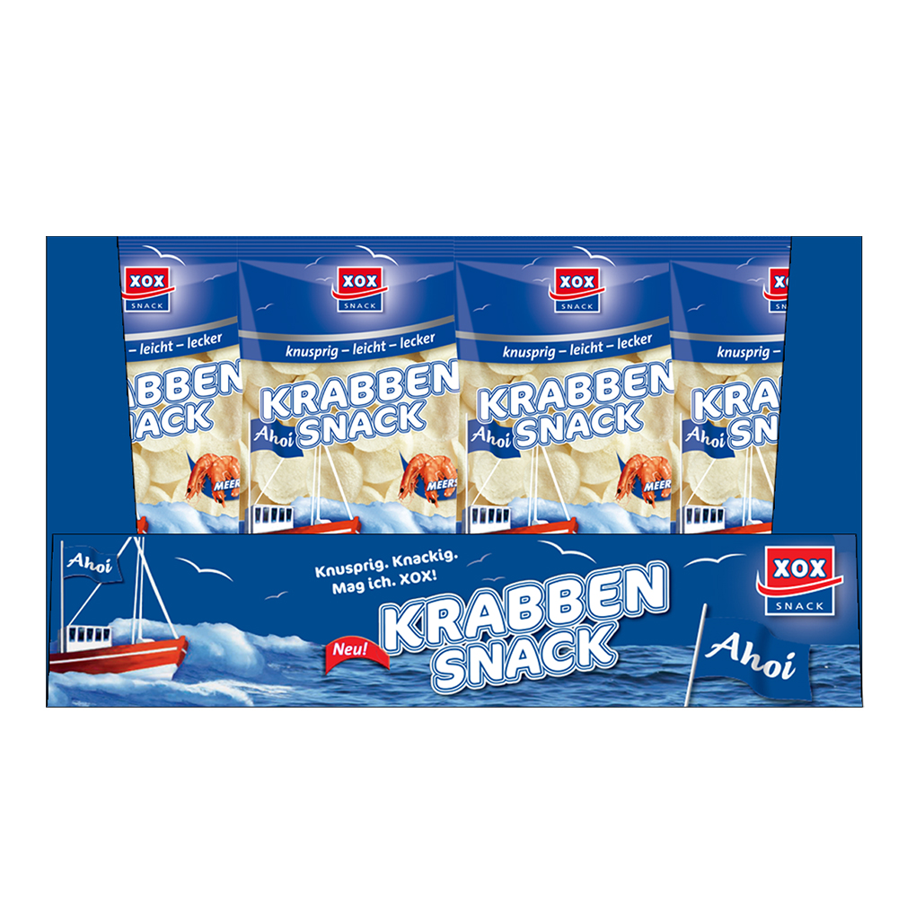 XOX Krabbensnack 215g