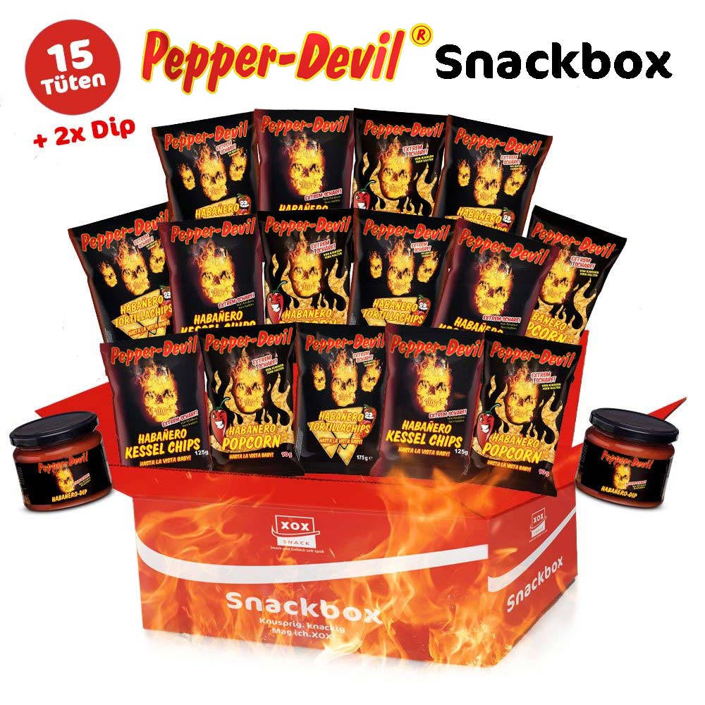XOX Pepper Devil Snackbox
