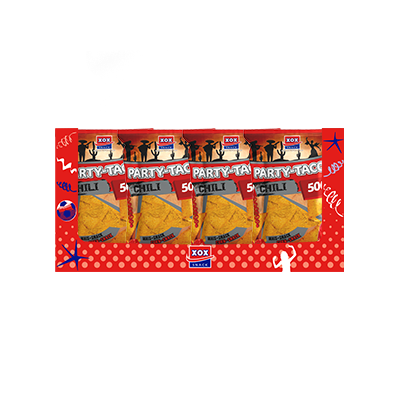 XOX Party Tacos Chili 500g