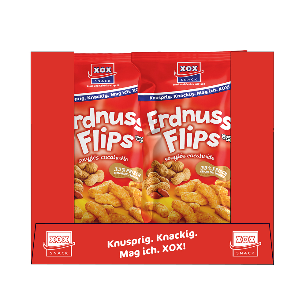XOX Erdnussflips 200g