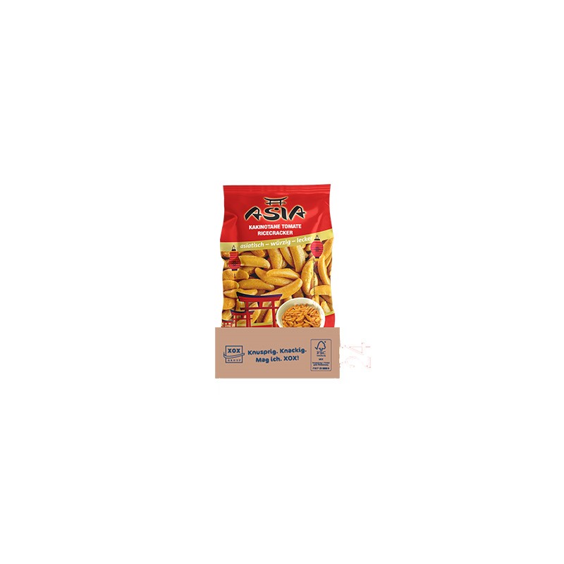 XOX Reiscracker Kakinotane 150g Karton