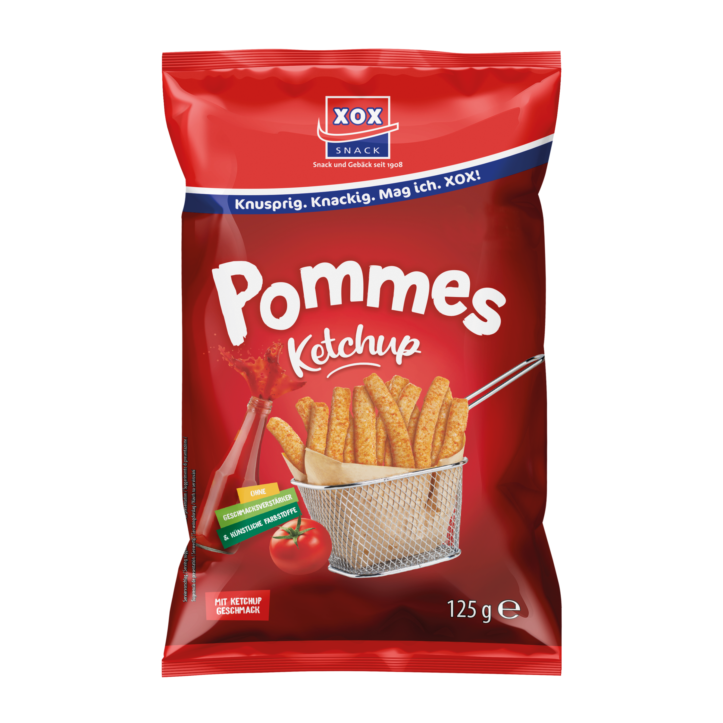 XOX Pommes Ketchup 125g