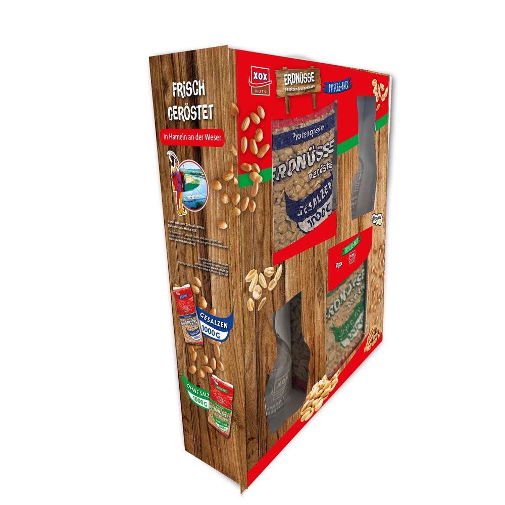 XOX Erdnuss-Geschenkset Karton