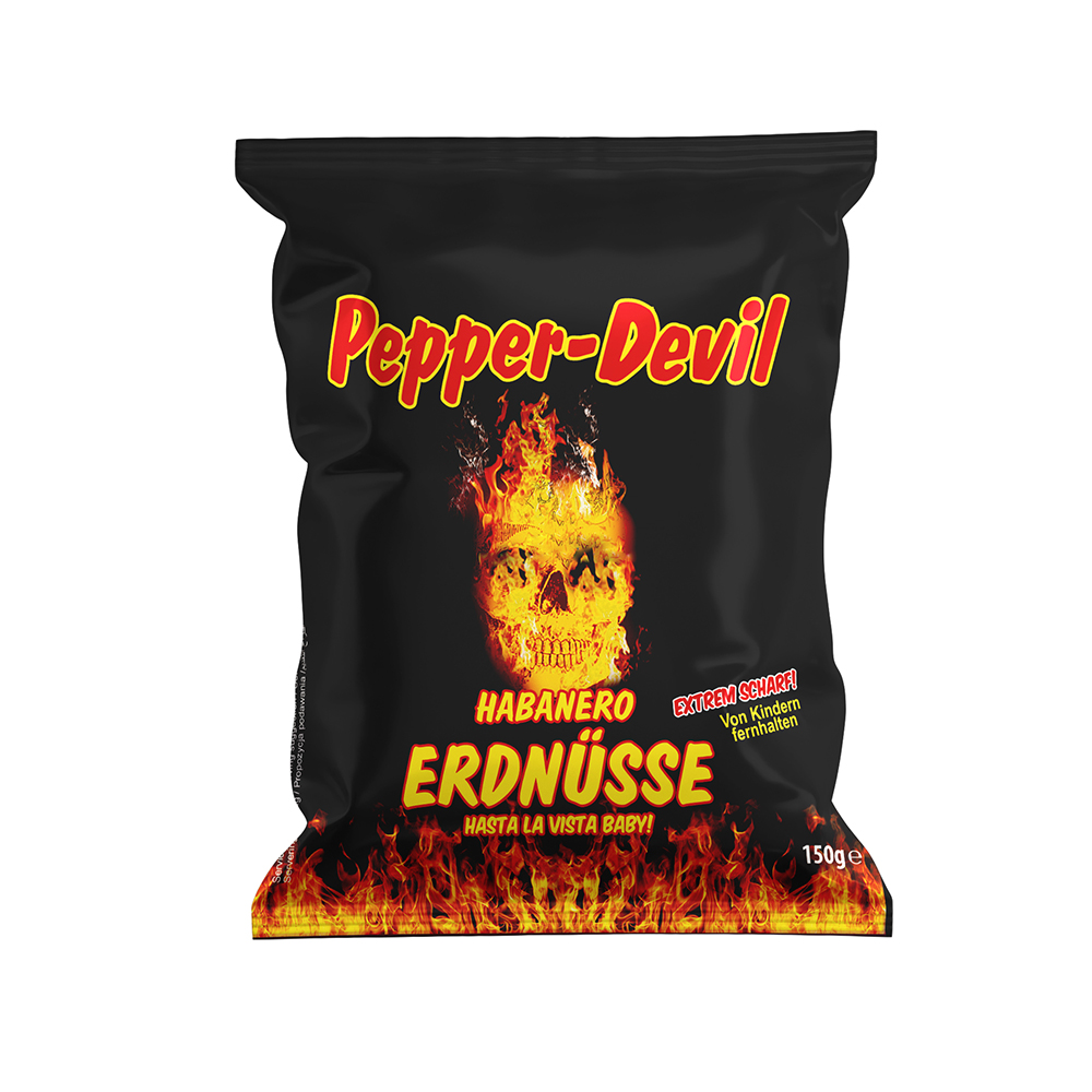 Pepper Devil Habañero Erdnüsse 150g