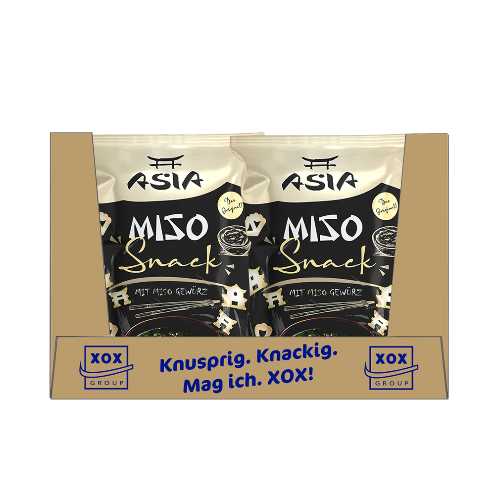 XOX Asia Miso Snack 80g
