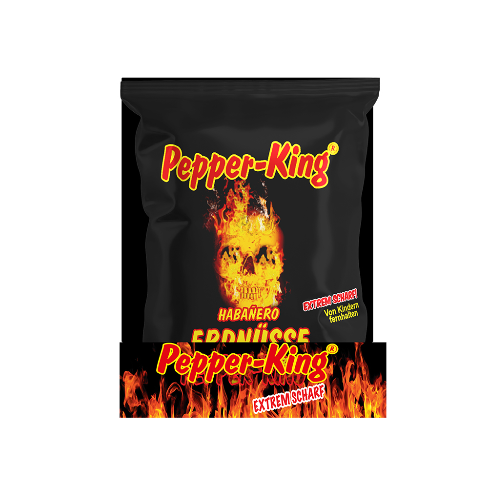 Pepper King Habañero Erdnüsse 150g