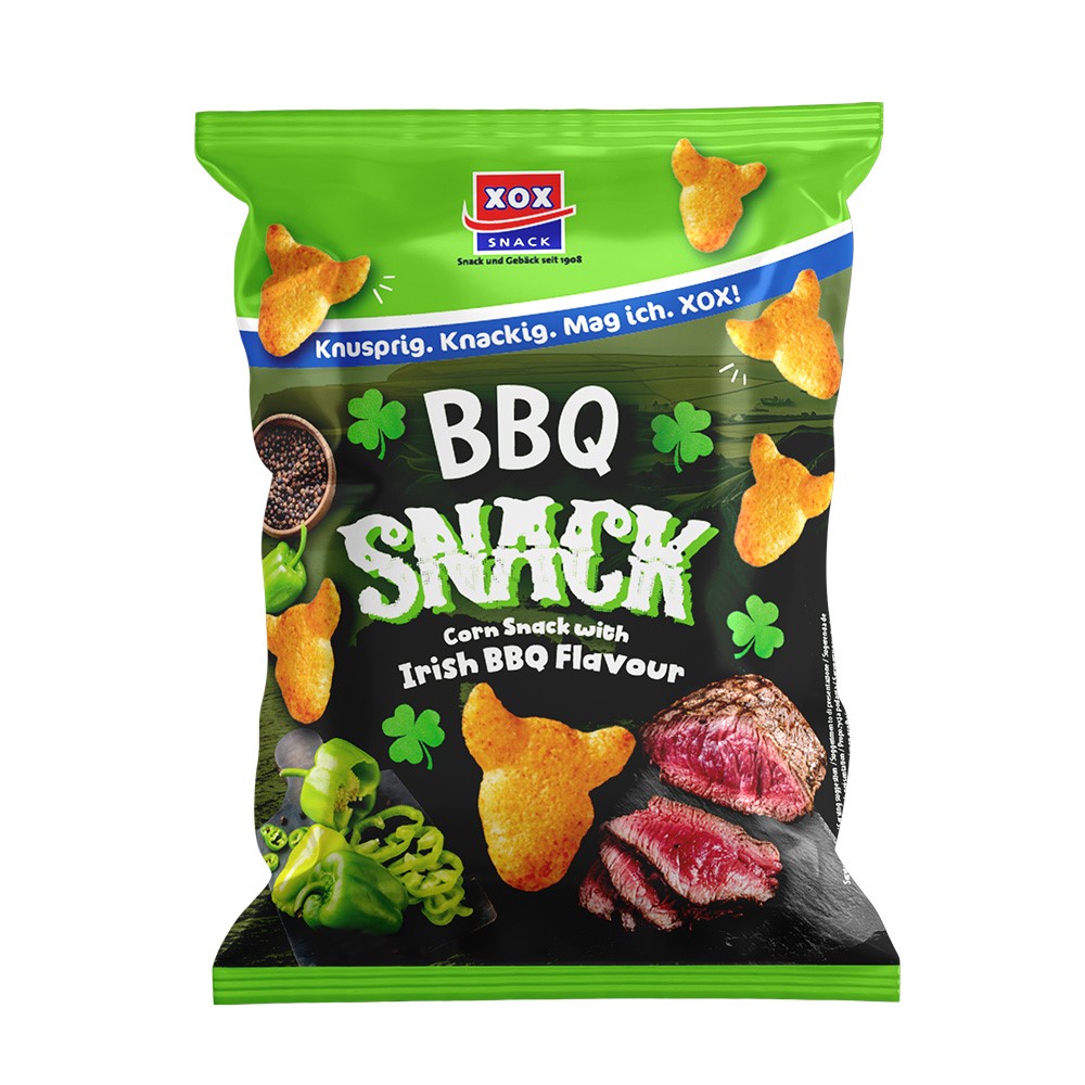 XOX BBQ Snack Irish 90g