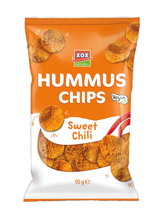 XOX Hummus Sweet Chili 90g XOX Hummus Sweet Chili 90g
