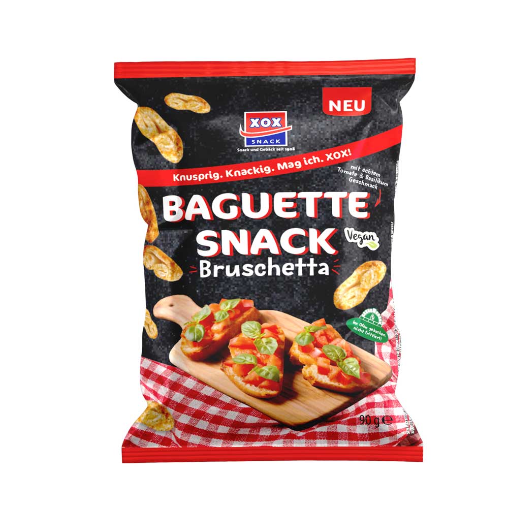 XOX Baguette Snack Bruscetta 150g