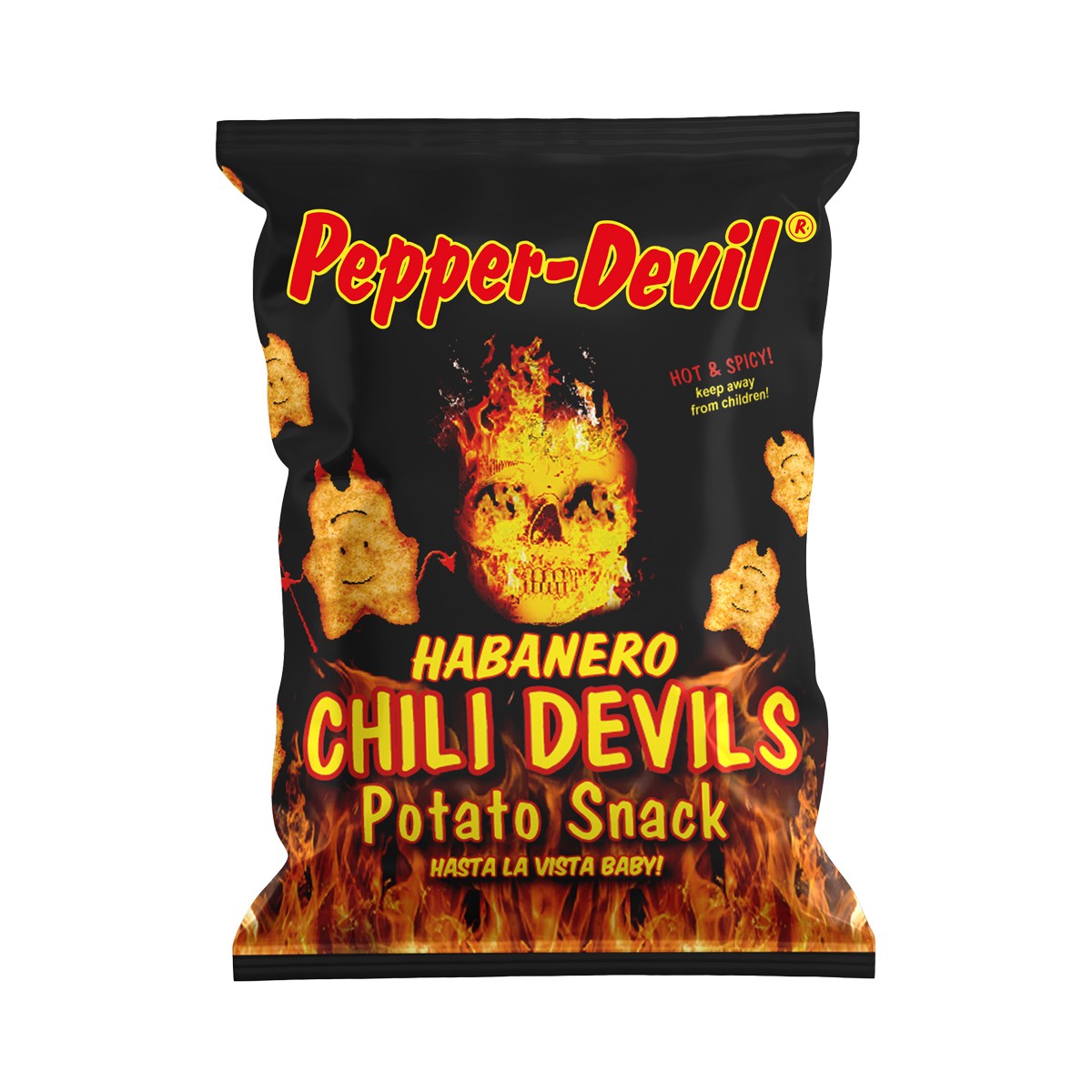 Pepper Devil Habanero Snack Bag – 14 scharfe Snacks