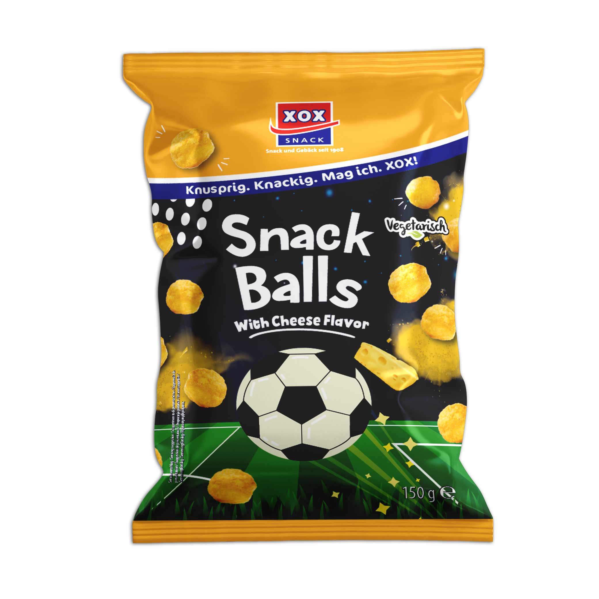 XOX Snackballs Cheese Fussball Edition