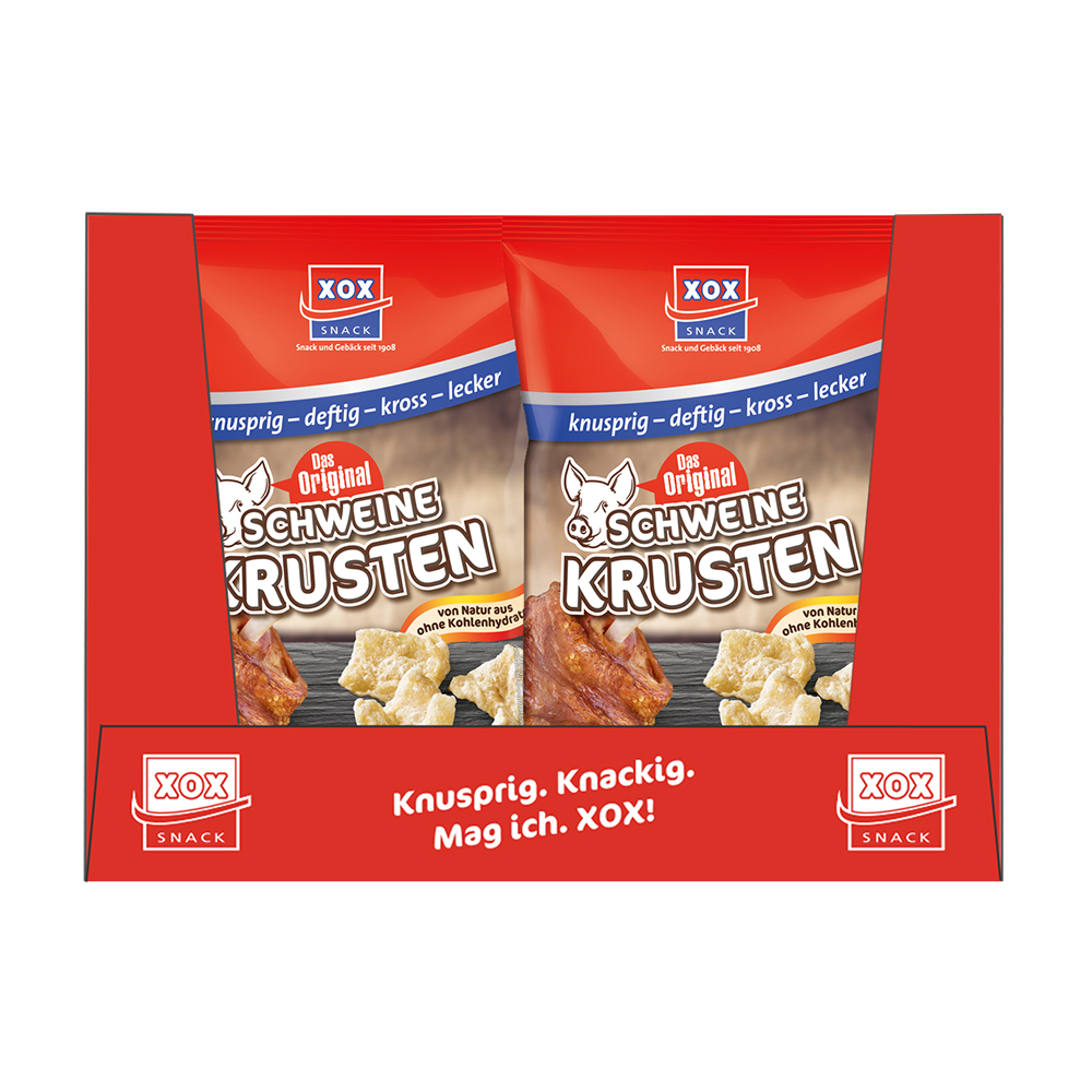 XOX Schweinekrusten 100g – Das Original