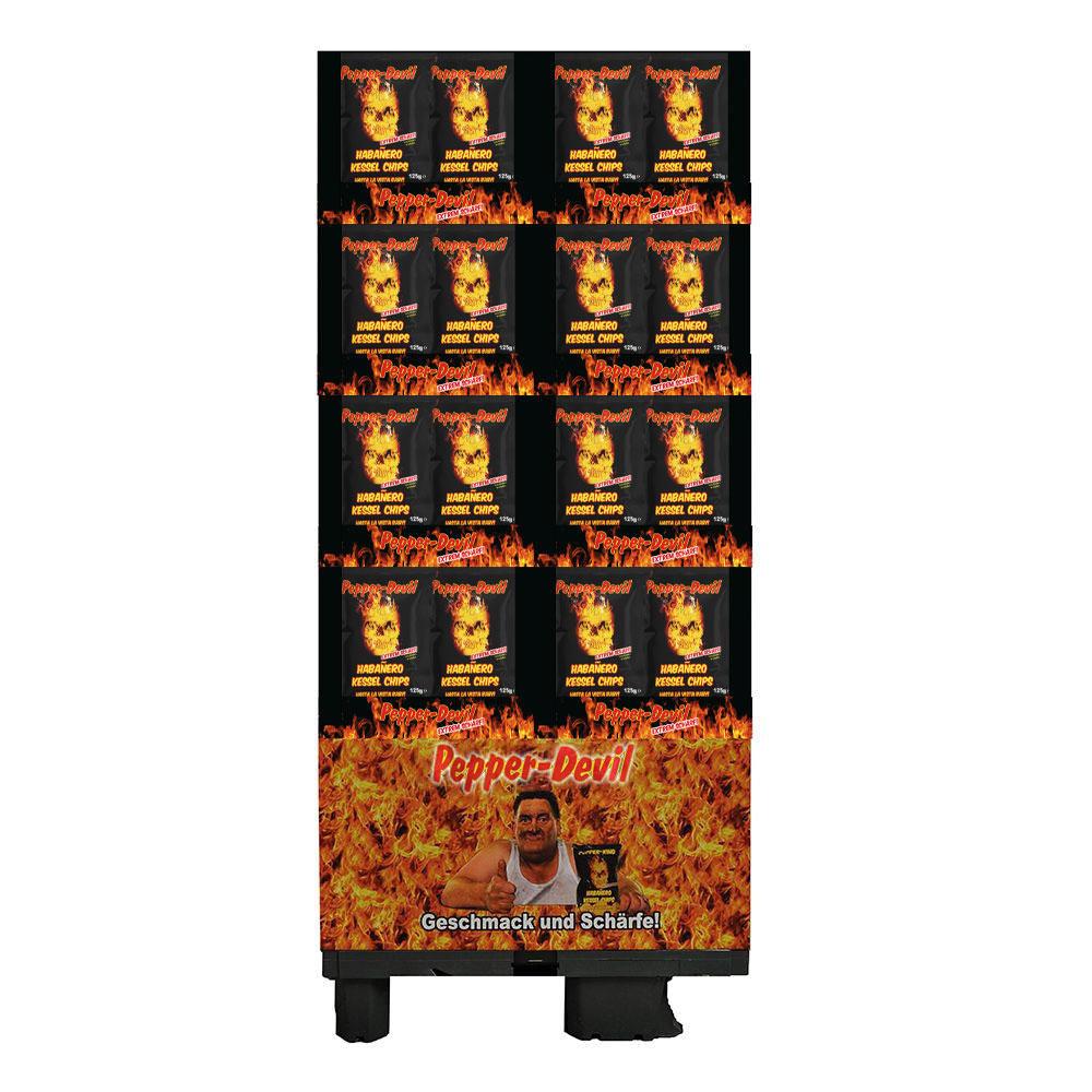 Pepper Devil Habanero-Chili Kesselchips 125g