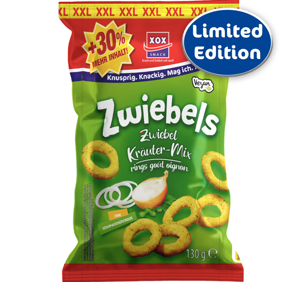 XOX XXL Zwiebelringe 130g