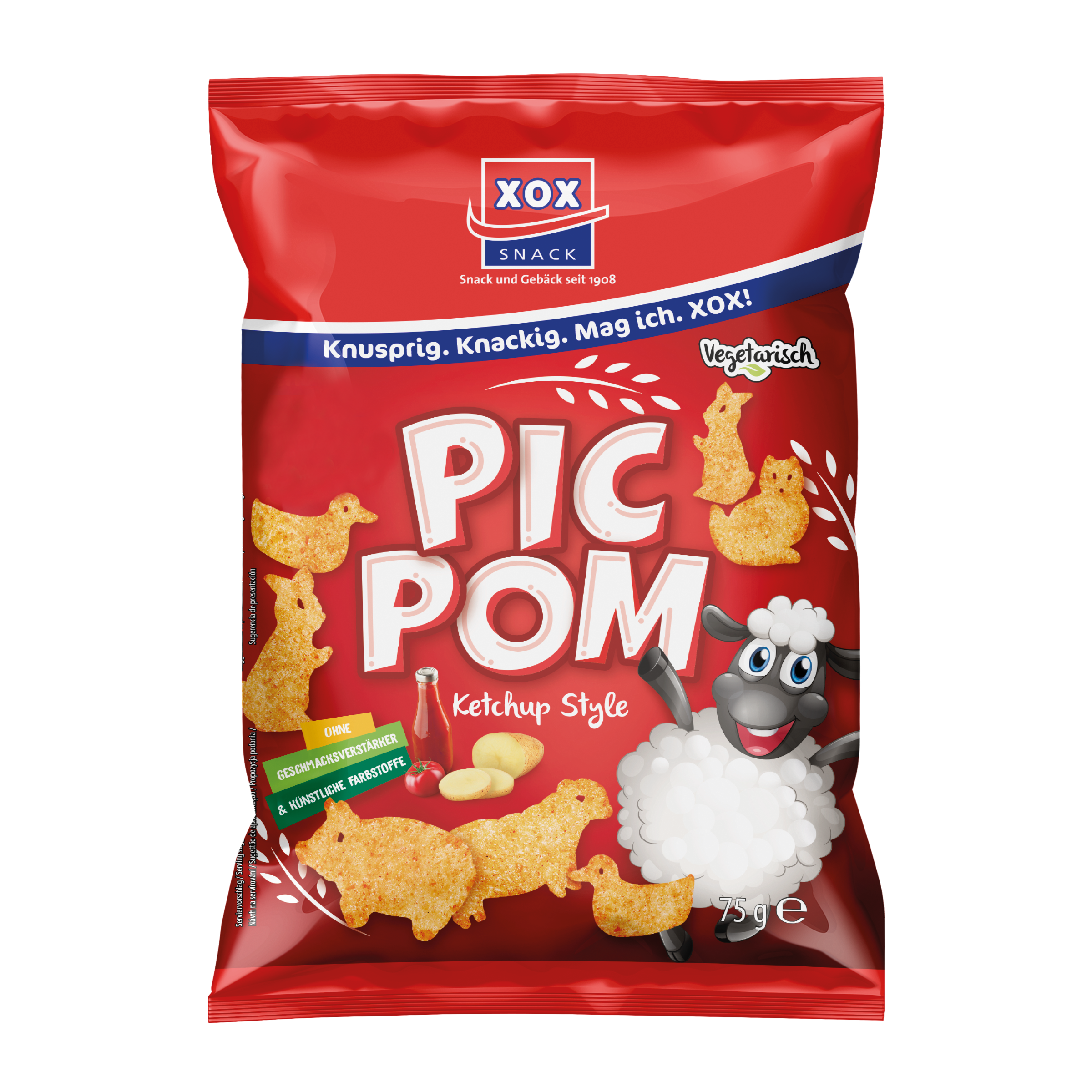 XOX Pic Pom Ketchup 75g