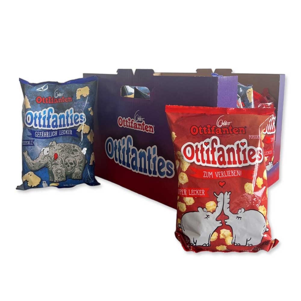 Ottifanten Box  TikTok Exclusive  14 Tüten Kult-Snacks
