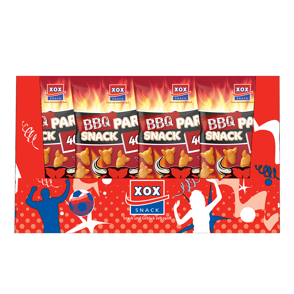XOX Party BBQ Snack 400g