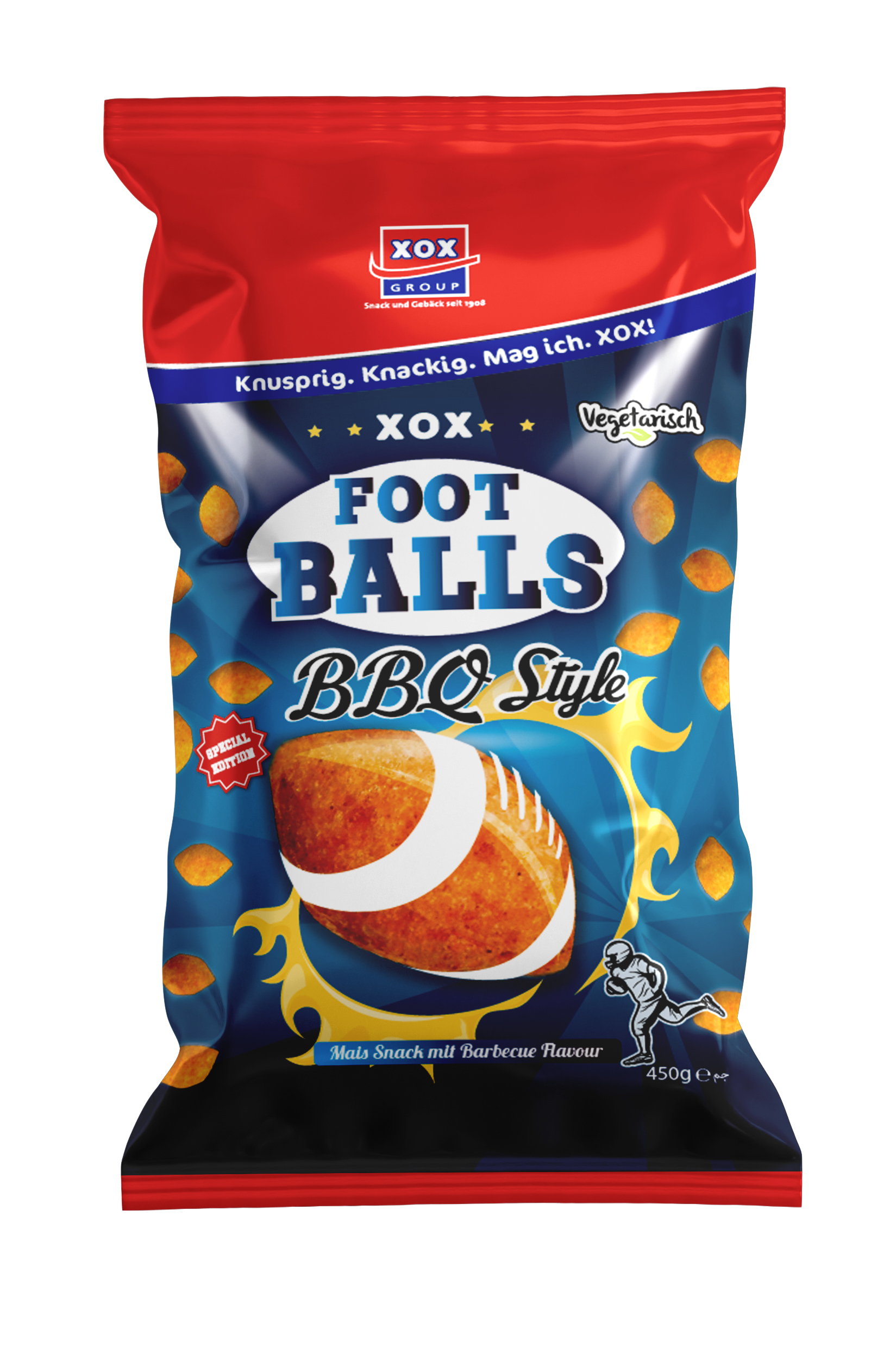 XOX Foot Balls Snackbox