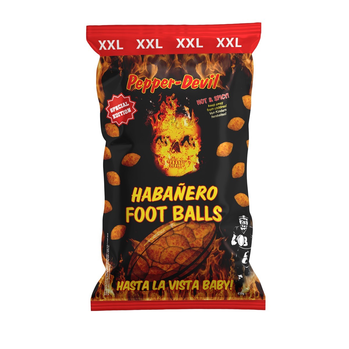 Pepper-Devil XXL Foot Balls Habanero 450g