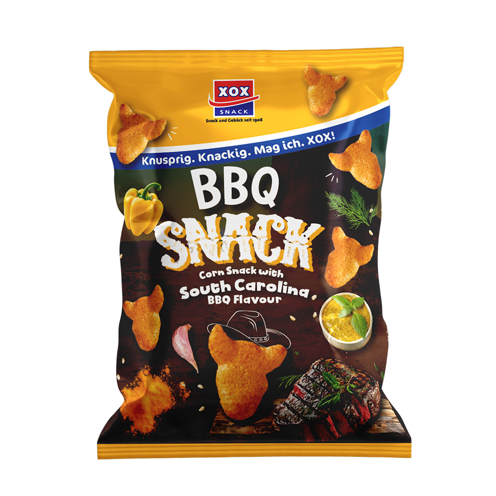 XOX BBQ Snack South Carolina 90g Tüte