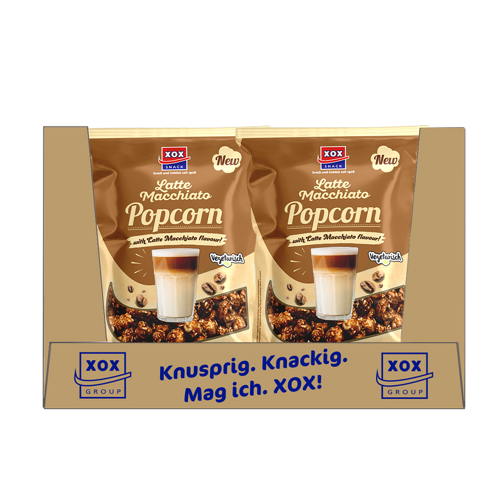 XOX Latte Macchiato Popcorn 125g