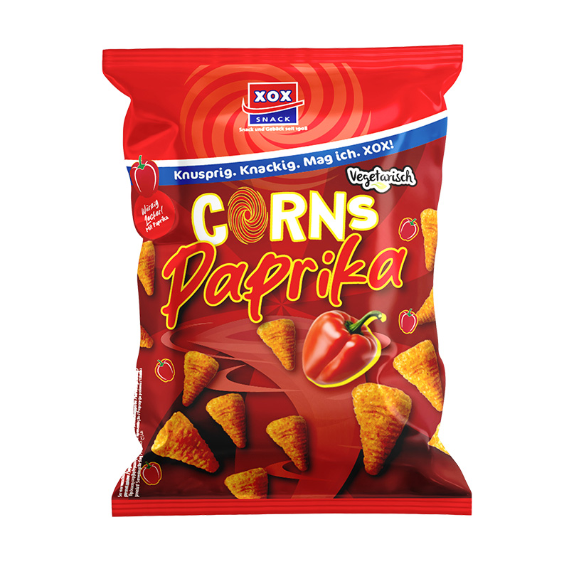 XOX Corns Paprika 85g
