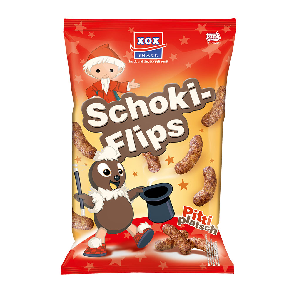 XOX Sandmännchen Schokiflips 125g
