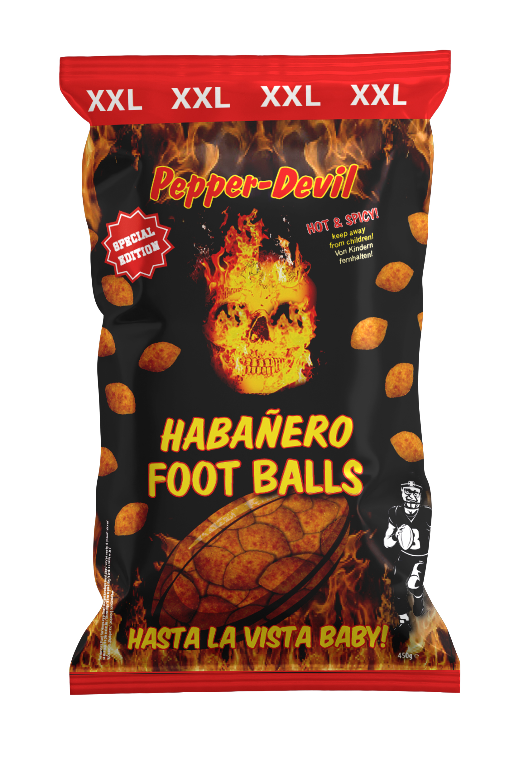 XOX Foot Balls Snackbox