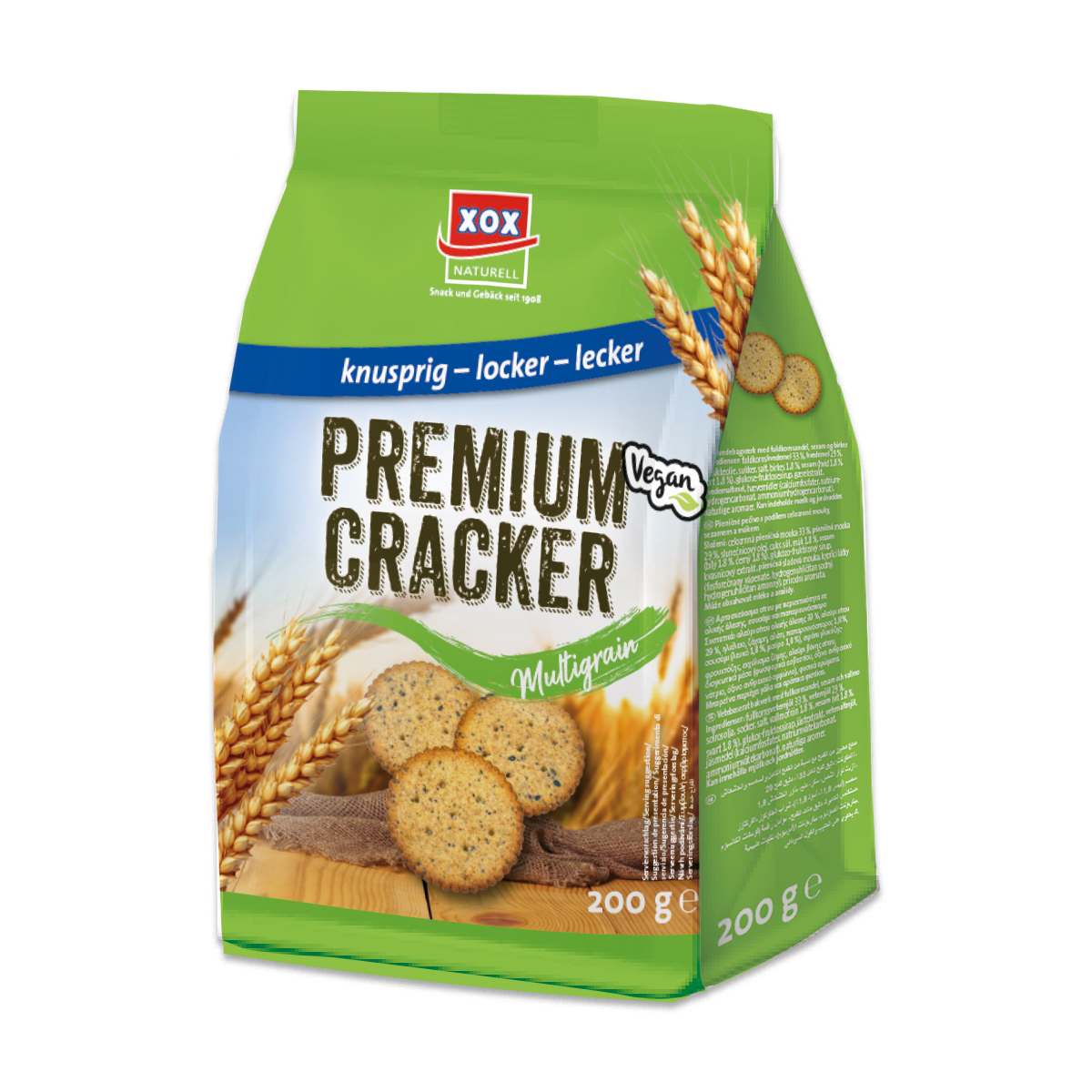 XOX Cracker Multigrain 200g Tüte