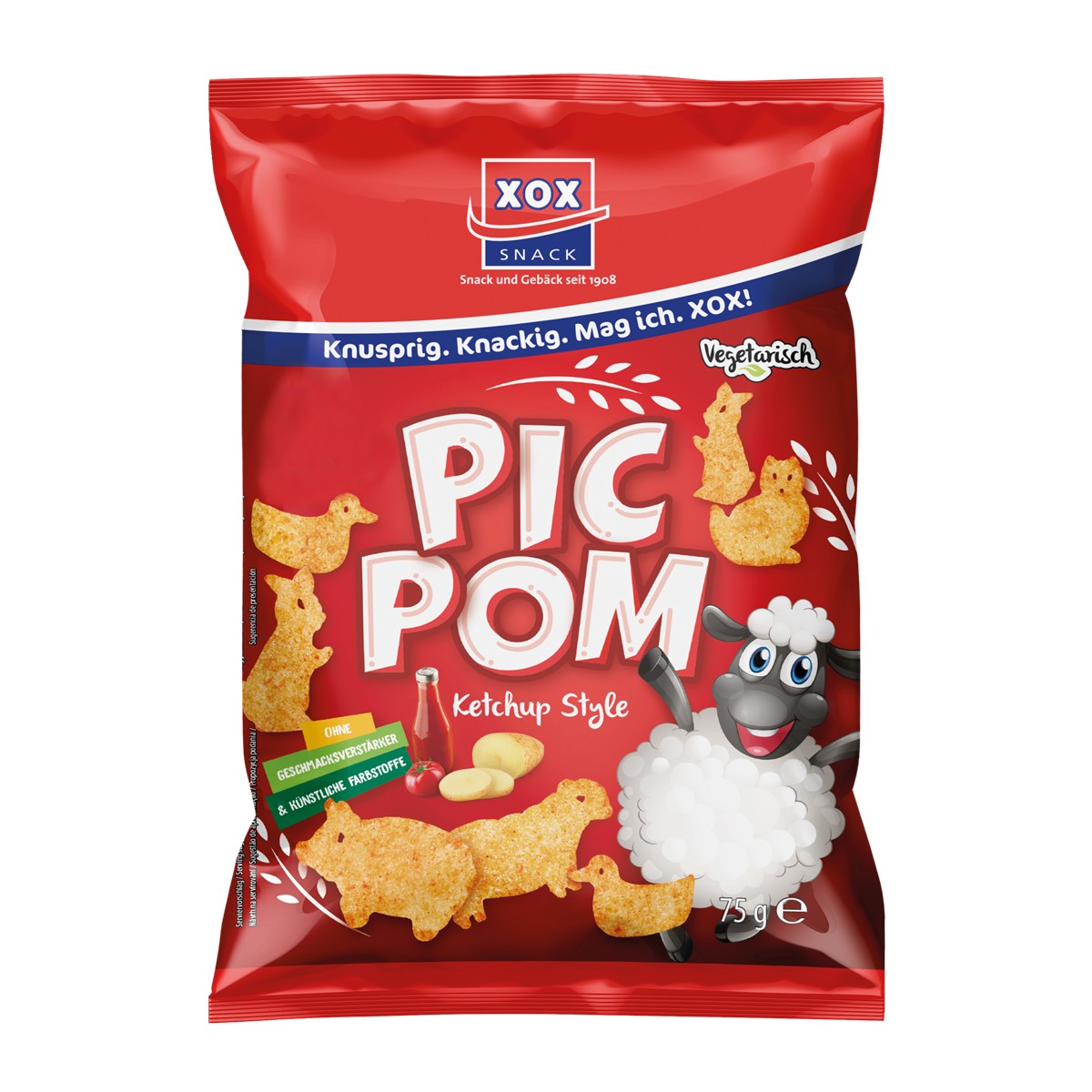 XOX Pic Pom Ketchup 75g
