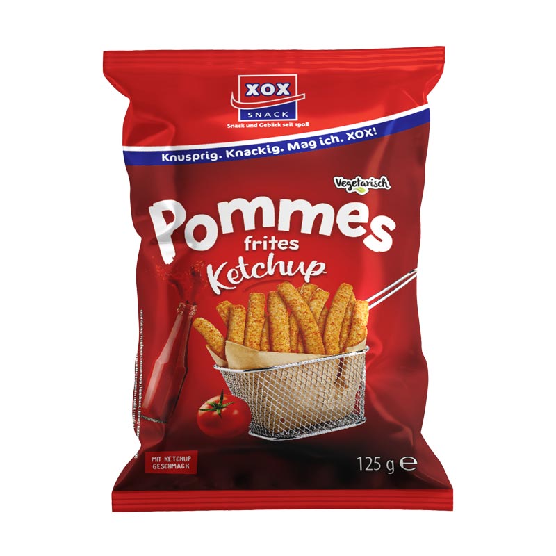 XOX Pommes Ketchup 125g